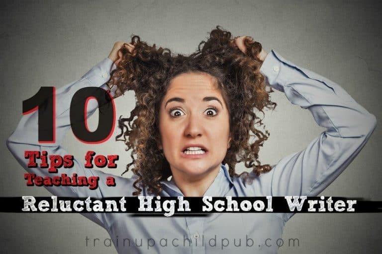 10 Tips for Teaching a Reluctant High School Writer