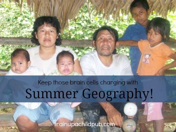 Wake up those Brain Cells with Summer Geography Activities