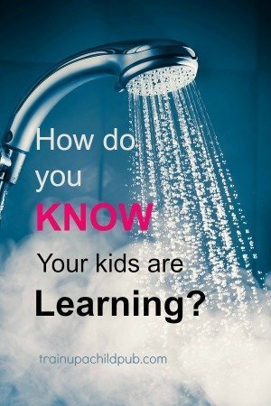 how do you know your kids are learning
