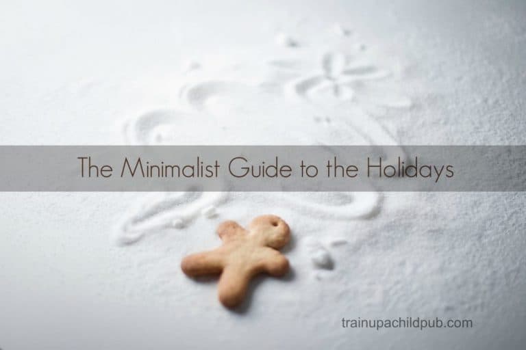 The Minimalist Guide to the Holidays
