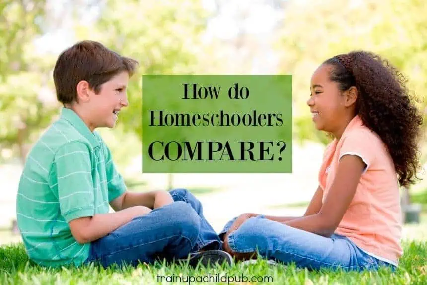 how do homeschoolers compare