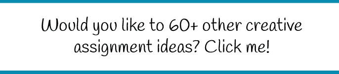 would you like 60 more creative assignment ideas? graphic