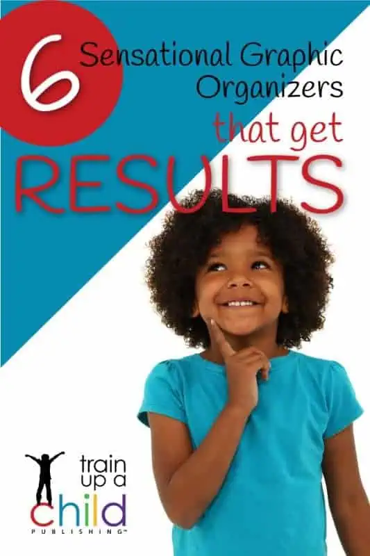 Happy girl gets it with graphic organizers.