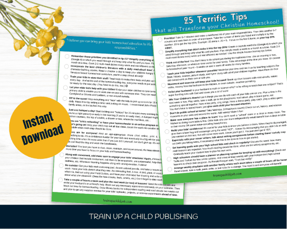 25 tips to transform your homeschool.