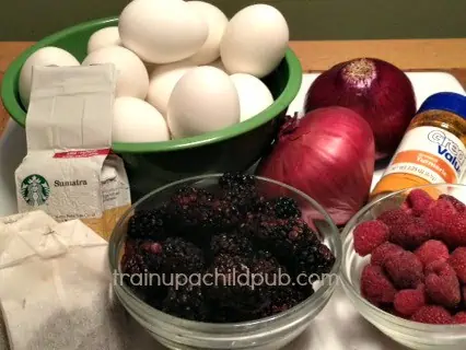 how to your own natural easter egg dyes--the ingredients